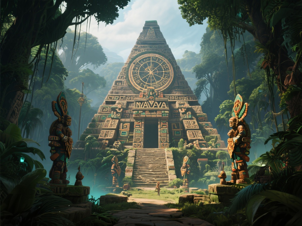 玛雅文明以其精湛的天文知识、复杂的象形文字和宏伟的