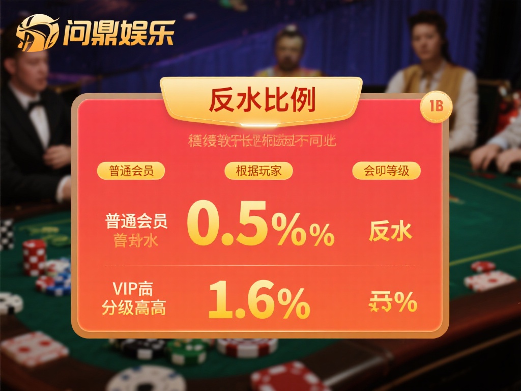 值得注意的是，问鼎娱乐的反水比例会根据玩家的会员等