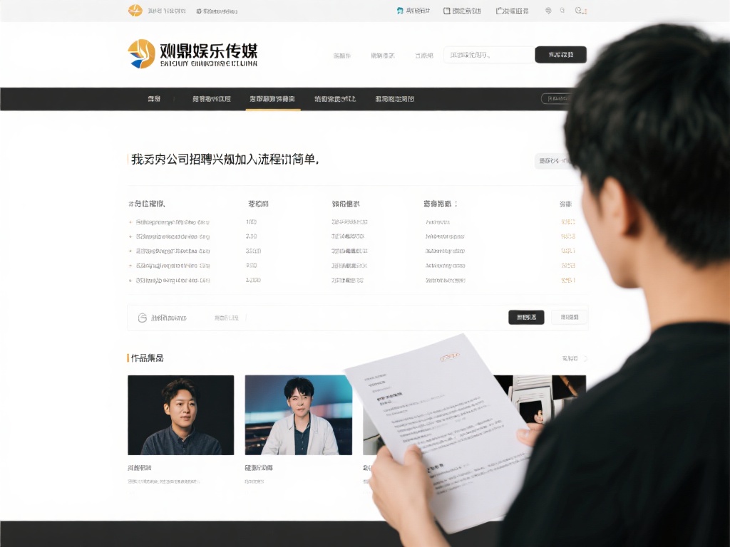 问鼎娱乐传媒招聘:加入我们共创辉煌未来 (问鼎娱乐传媒招聘:携手共创辉煌未来,加入我们吧!) 如果你对我们的招聘信息感兴趣,加入流程非常简单。首