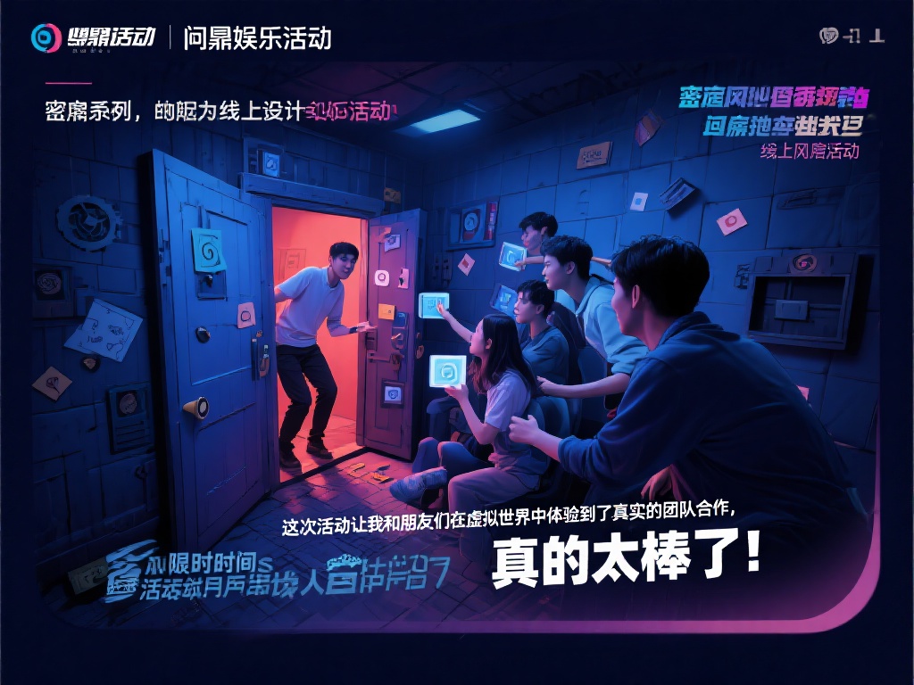 问鼎娱乐活动推荐:不容错过的精彩娱乐体验 (问鼎娱乐活动推荐:不容错过的精彩娱乐体验盛宴等你来参与) 例如,近期举办的一场线上密室逃脱活动就吸引了大量用
