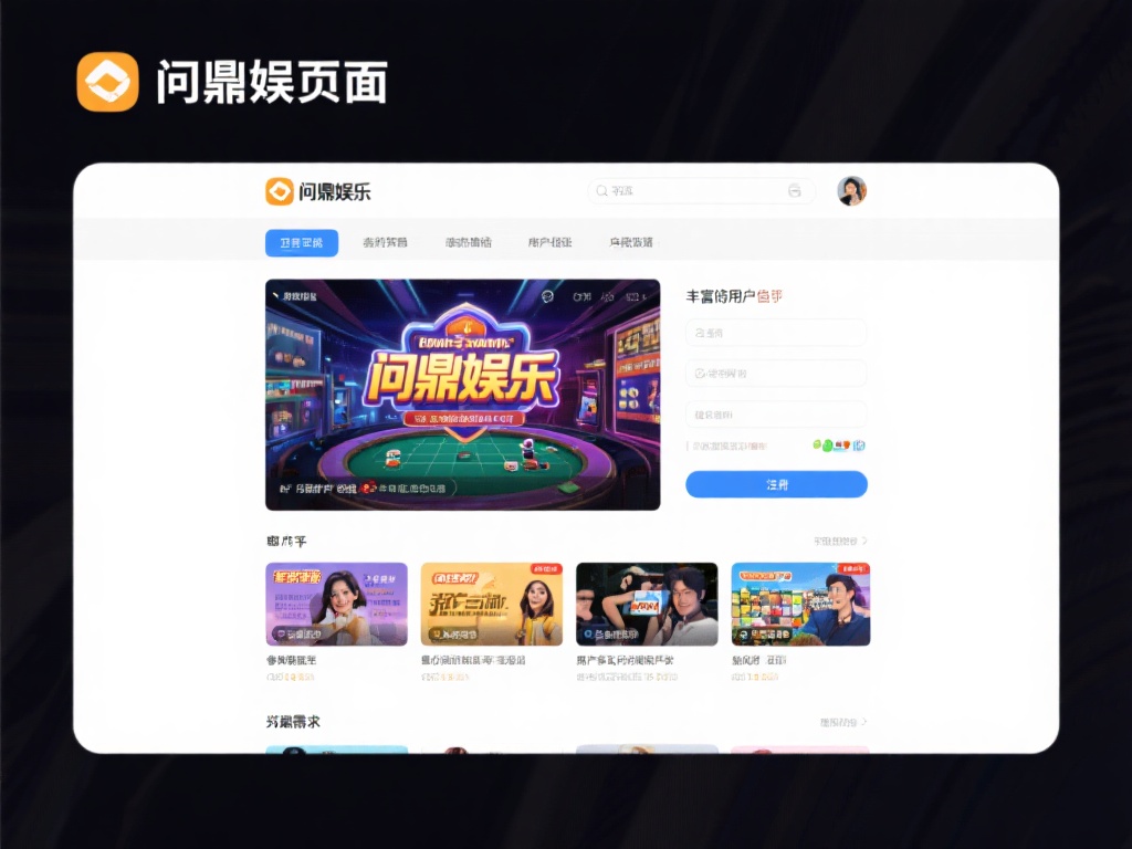 在众多娱乐平台中，问鼎娱乐页面凭借其卓越的用户体验